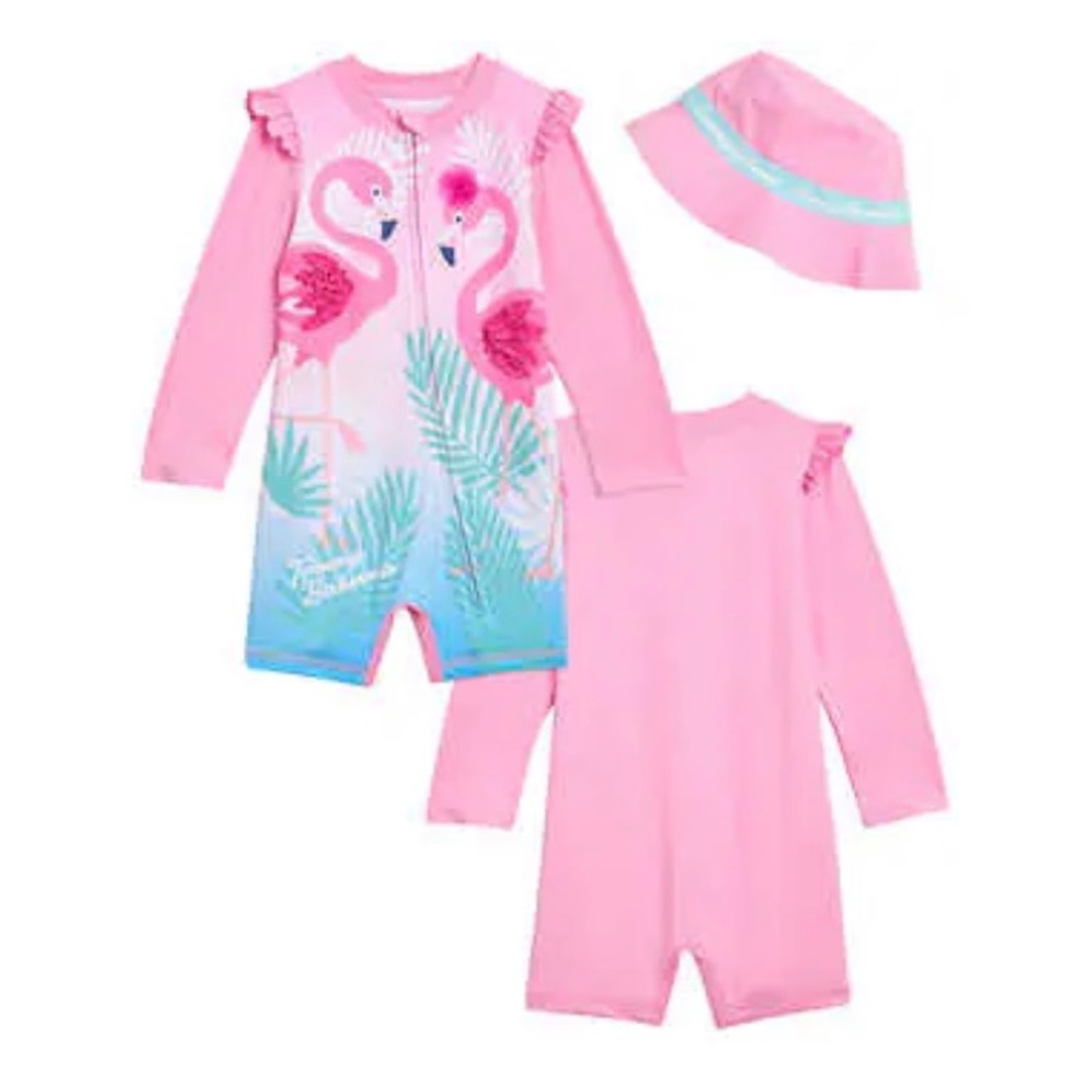 NWT Tommy Bahama Infant 2 pc Swim Set
